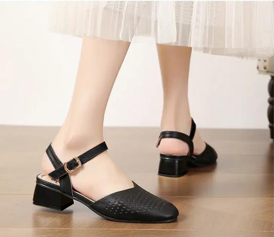 Melia block heel