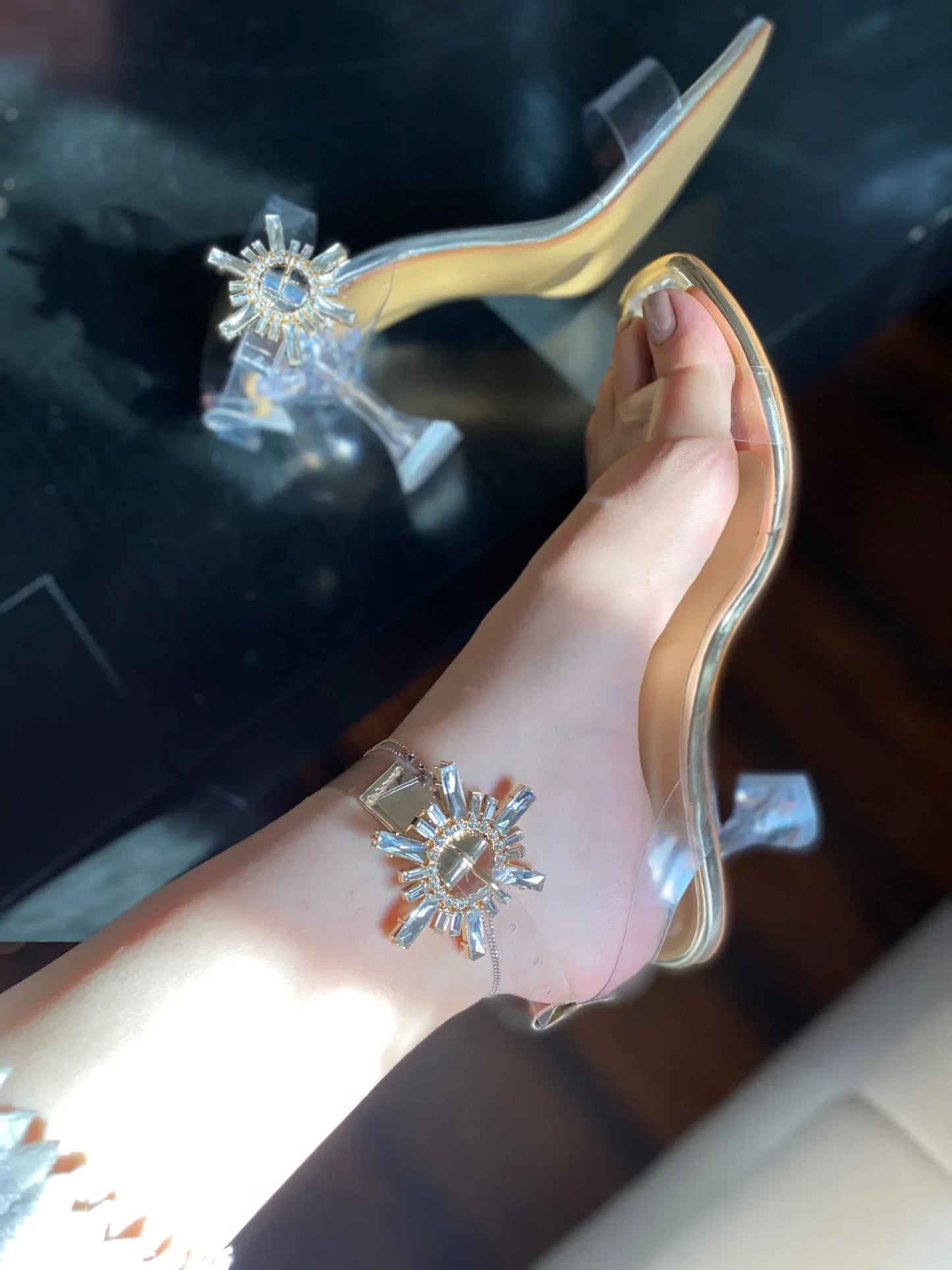 Transparent Sandal