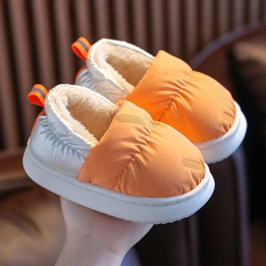 Kids fur shoes