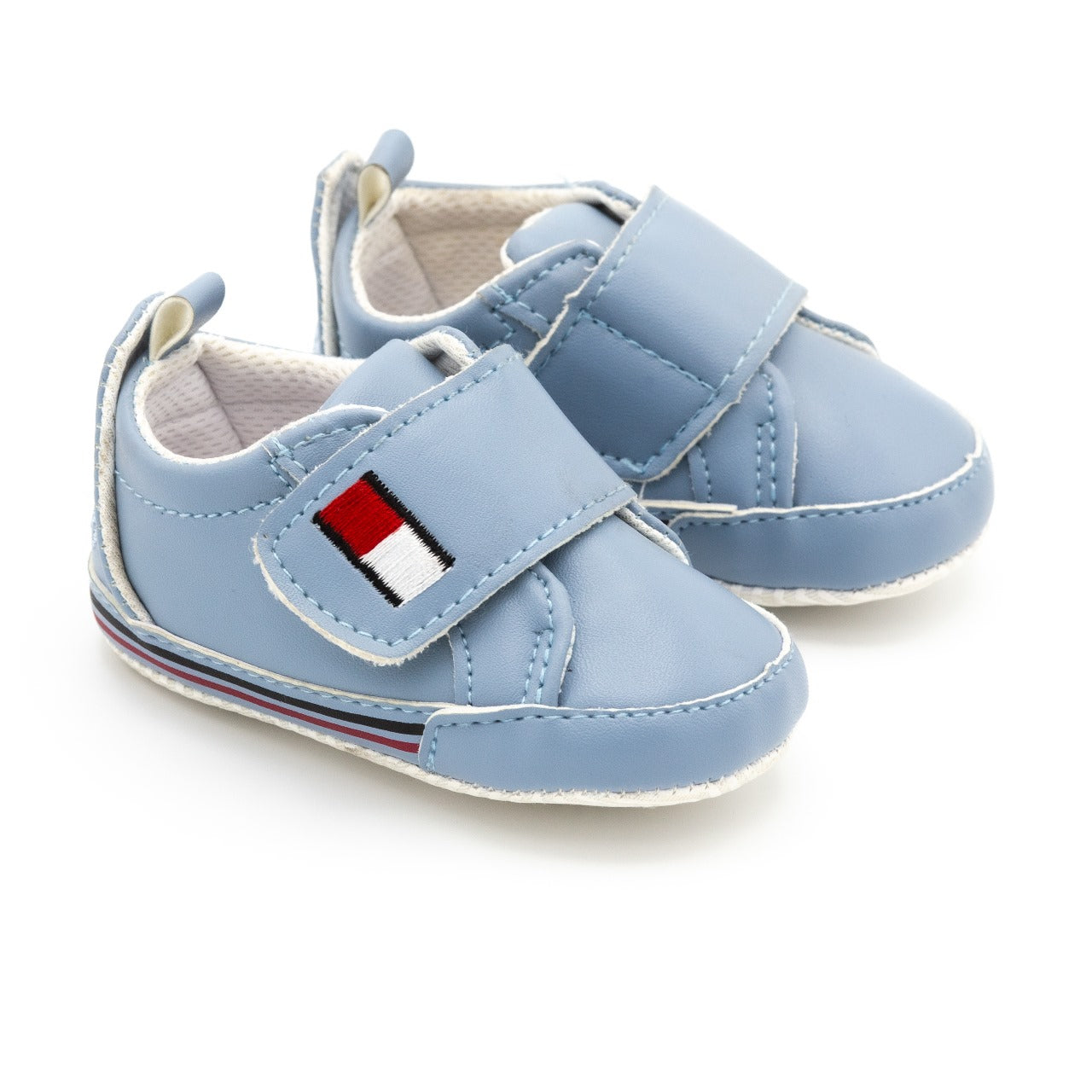 Blue baby shoes