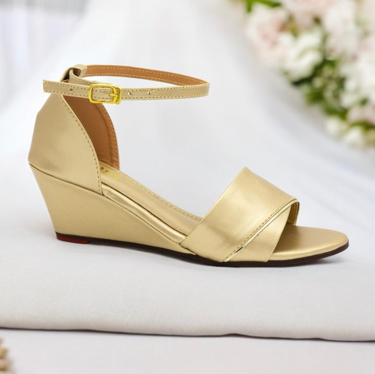 Ankle wedge sandal