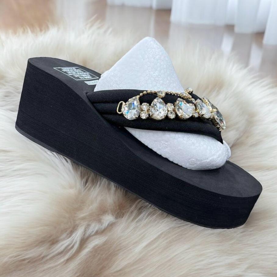 Crystal diamond Flipflop